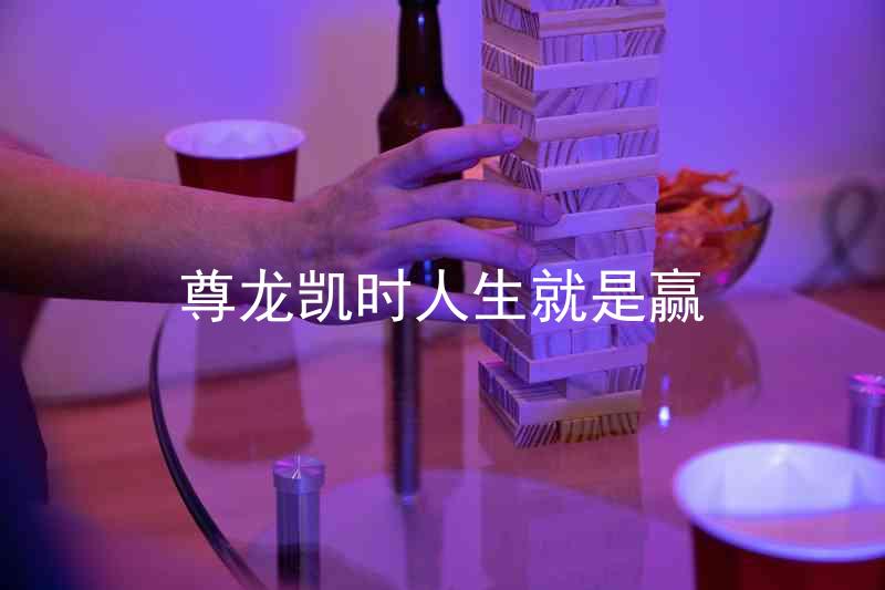尊龙凯时人生就是赢
